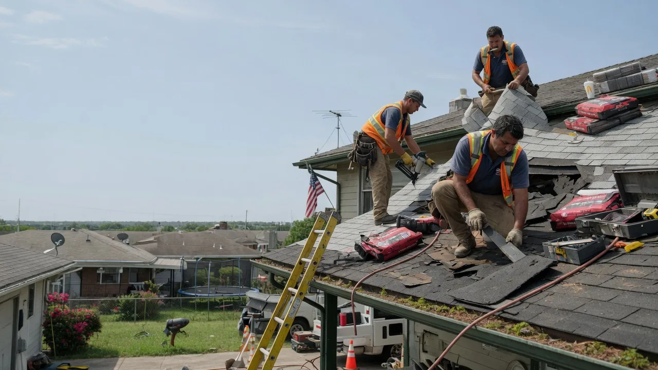 Roof Repair in Long Branch, TX near me